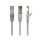 Kabel komputerowy Gembird Patch cord kat.6, UTP, 3m, szary